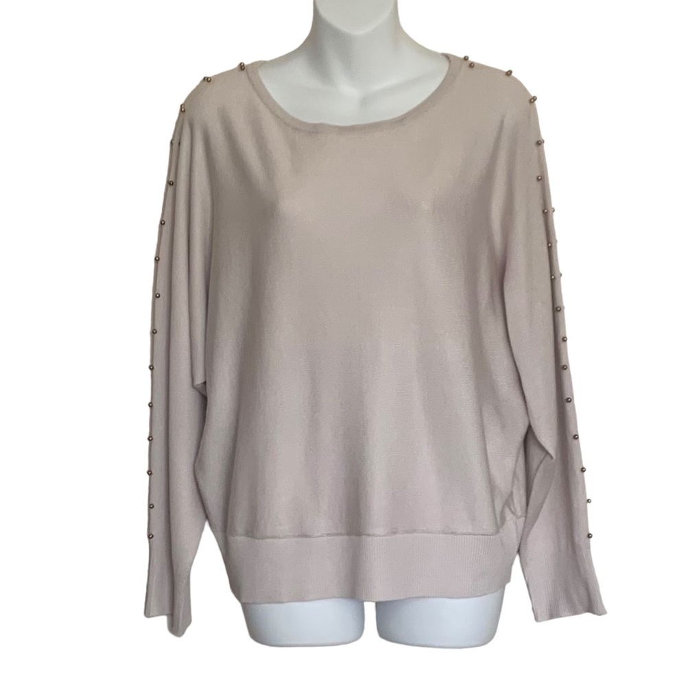 NWT CARMEN Carmen Marc Valvo Dolman Sleeve Sweater Size Large
